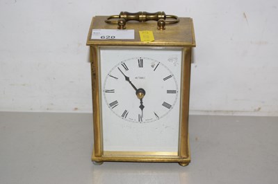 Lot 620 - A Metamec carriage clock
