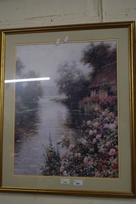 Lot 684 - A riverside scene print by Aston Knight