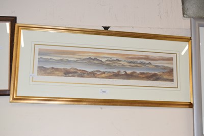 Lot 666 - Framed and glazed limited edition print...