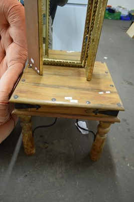 Lot 784 - A modern veneered square coffee table