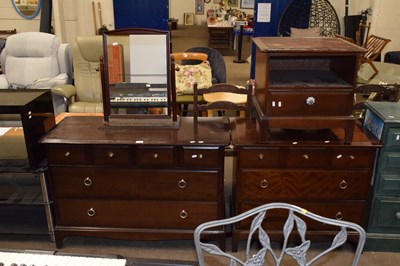 Lot 739 - A modern Stagg furniture set comprising...