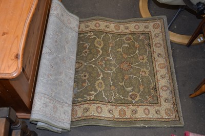 Lot 767 - A modern floral pattern floor rug