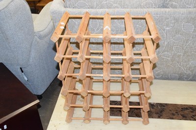 Lot 778 - A wine rack