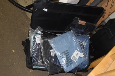 Lot 822 - A suitcase full of various denim wares