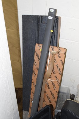 Lot 823 - A pair of car parcel shelves
