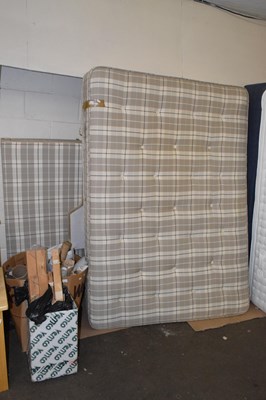 Lot 827 - A double divan bed and mattress