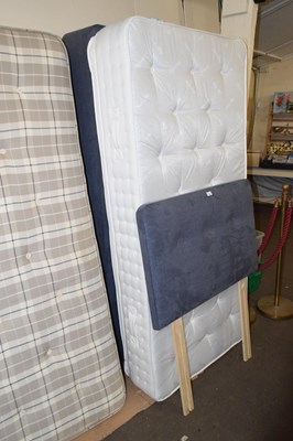 Lot 828 - A single divan bed, mattress and headboard