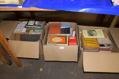 Lot 846 - Three boxes of mixed books