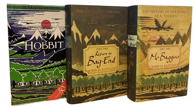 Lot 29 - THE HOBBIT INTEREST: 3 Titles: J R R TOLKIEN:...
