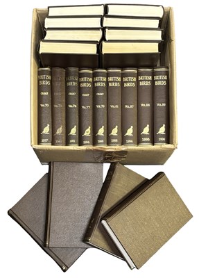 Lot 789 - ONE BOX: STANLEY CRAMP ETC AL (Eds): BRITISH...
