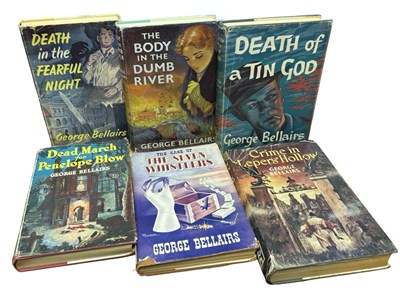Lot 160 - GEORGE BELLAIRS DUSTJACKETS: 6 Titles: THE...