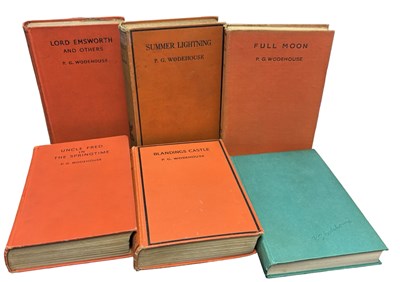 Lot 337 - P G WODEHOUSE: 6 Titles: LORD EMSWORTH AND...