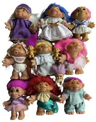 Lot 269 - A collection of 1980s DAM and Russ Trolls