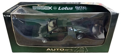 Lot 292 - A boxed AutoArt 1:18 scale Essex Lotus Turbo...