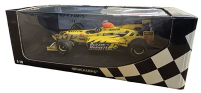 Lot 289 - A boxed Minichamps 1:18 scale Jordan 198w...