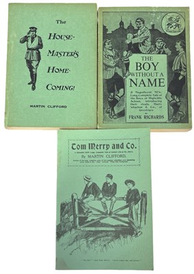 Lot 337 - THE MUSEUM PRESS: 3 Titles: MARTIN CLIFFORD,...