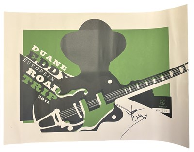Lot 125 - DUANE EDDY: Limited edition signed and...