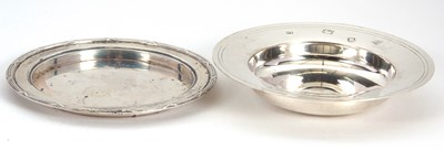 Lot 3 - Mixed Lot: An Elizabeth II silver armada dish,...
