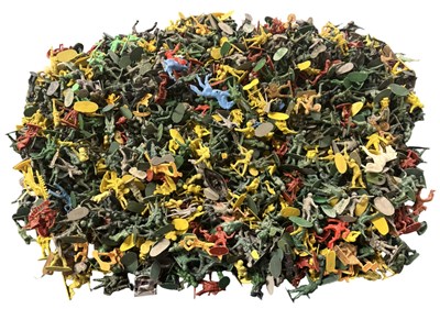 Lot 295 - An extensive quantity of various plastic toy...