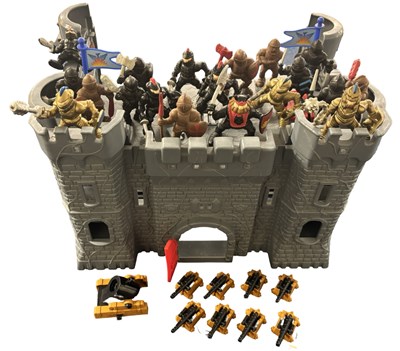 Lot 294 - A castle play set together with vintage 1994...