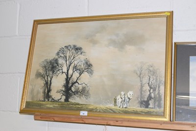Lot 30 - After David Shepherd, coloured print, Winter...