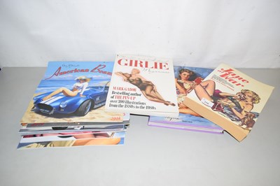 Lot 174 - A group of American pin up girls calendars,...