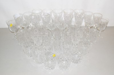 Lot 179 - Collection of Edinburgh Crystal glass ware