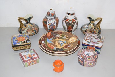 Lot 186 - A collection of 20th Century Oriental jugs,...