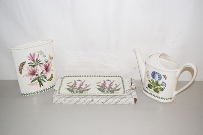 Lot 204 - Portmeirion Botanic Garden vase, watering can...