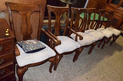 Lot 286 - Set of six modern dining chairs