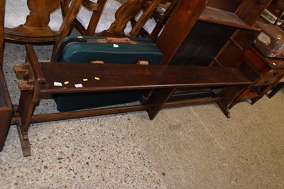 Lot 289 - Modern refectory style bench seat, length...