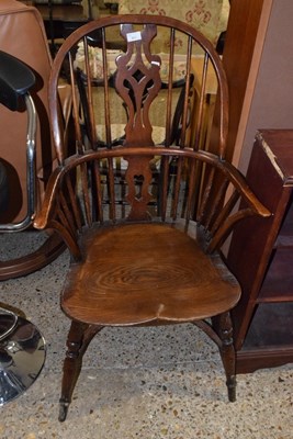 Lot 306 - A reproduction stick back Windsor chair