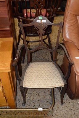 Lot 315 - An Edwardian bedroom chair