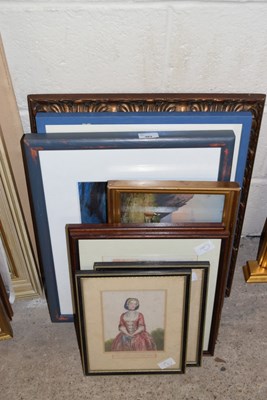 Lot 363 - Mixed Lot: Various pictures to include damaged...