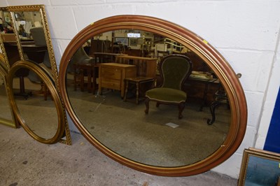 Lot 366 - A large late 19th or early 20th Century oval...