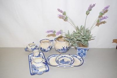 Lot 519 - Quantity of Royal Doulton Norfolk blue and...