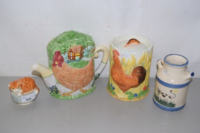 Lot 524 - Various ceramic jugs