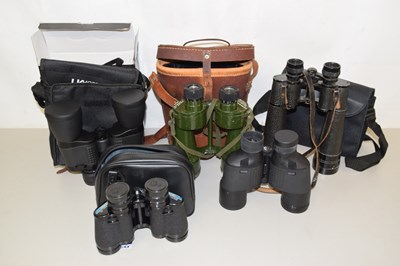 Lot 543 - Five pairs of binoculars