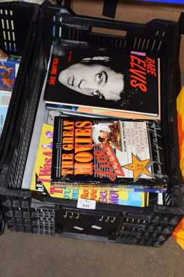 Lot 635 - Mixed lot of books including film and music