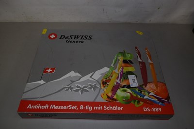 Lot 652 - A box set of DeSwiss kitchen knives