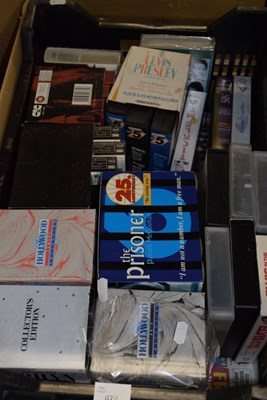 Lot 676 - Box of VHS tapes