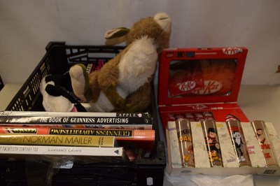 Lot 690 - Mixed lot of various books, soft toys etc