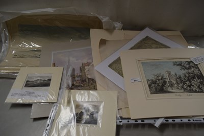 Lot 701 - Mixed lot of various mounted prints