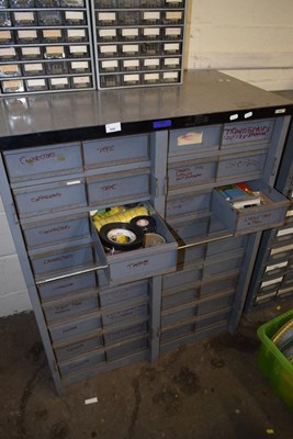 Lot 858 - A garage storage unit