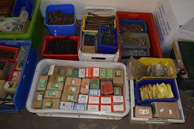 Lot 892 - A large quantity of various screws, nuts,...
