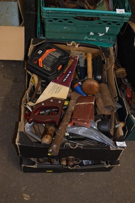 Lot 873 - Two boxes of mixed tools