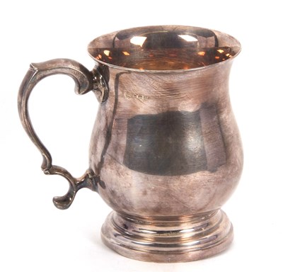 Lot 62 - An Elizabeth II silver tankard of plain...