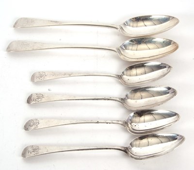 Lot 82 - Mixed Lot:  A pair of Victorian silver serving...