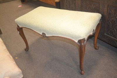 Lot 401 - A Victorian walnut framed rectangular...