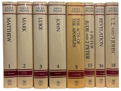 Lot 431 - VARIOUS: SACRA PAGINA: Hardback volumes 1-5 /...